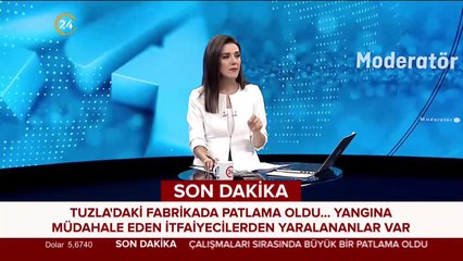 Tuzla'daki fabrika yangınında patlama oldu