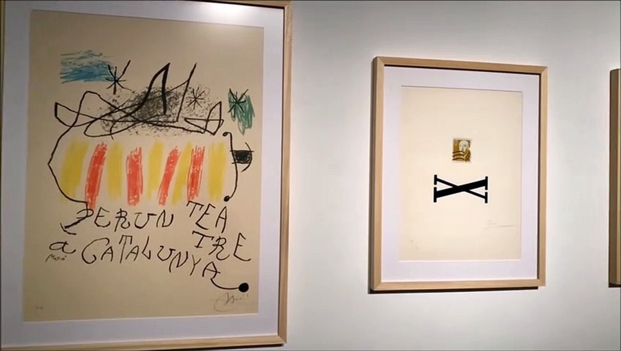 Obras de Miró y Brossa en las Francesas de Valladolid