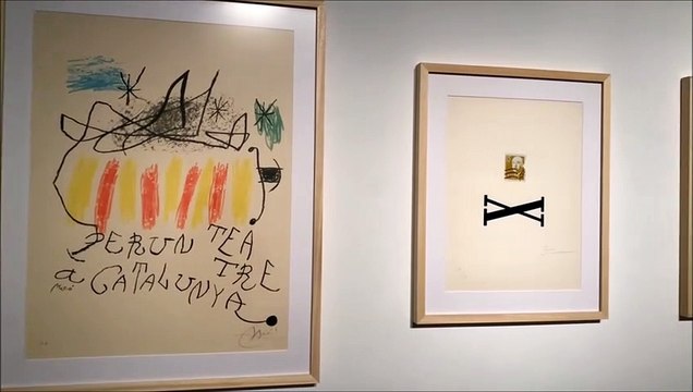 Obras de Miró y Brossa en las Francesas de Valladolid