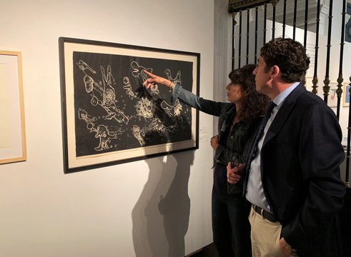 Obras de Miró y Brossa en las Francesas de Valladolid