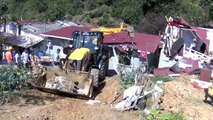 İstanbul'da kaçak yapıların yıkımına başlandı beykoz