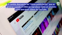 YouTube cambiará la forma en que cuenta las vistas de música popular