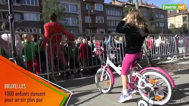 L'Avenir - 1000 enfants dansent pour de l'air plus pur
