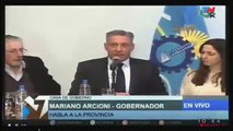 Arcioni le reclamó a Macri el giro de dinero y decretó el duelo por la muerte de las dos maestras