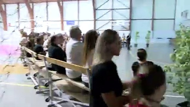 Chloé Once libéro Istres Provence Volley avant le trophée Femina