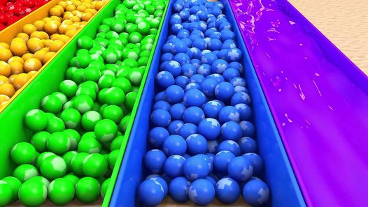 Learn Colors With Fire Truck Soccer Ball Street Vehicle For Kids