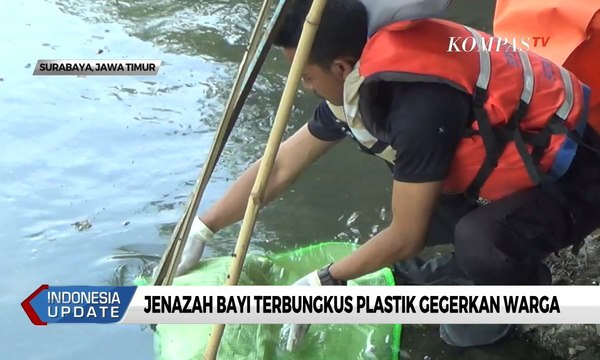 Jenazah Bayi Terbungkus Plastik Gegerkan Warga