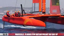 Marseille : à bord d'un bateau volant du Sail GP