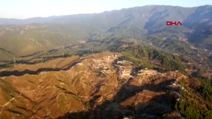 Hatay'daki orman yangını, 13 saat sonra söndürüldü