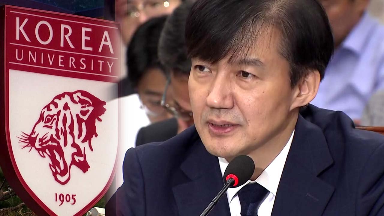 '조국 딸 입시' 고려대 관계자 "논문 제출 사실...위법이면 취소 가능성" / YTN