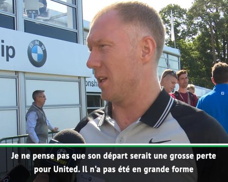 Man. United - Scholes : ''Le départ de Pogba ne serait pas une grosse perte''