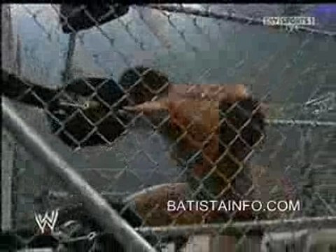 Edge Vs Batista Steel Cage