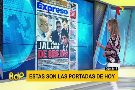 Mira las principales portadas de diarios locales este miércoles 18 de setiembre