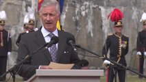 Le roi Philippe commémore la libération du fort de Breendonk