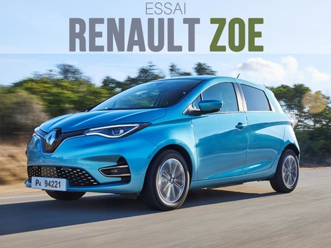 Essai Renault Zoe R135 Intens 2019