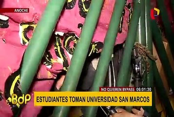 UNMSM: estudiantes aseguran que rector ha rechazado negociar con ellos