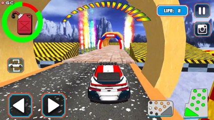 Turbo Car Rush Mountain Stunt Driver - Stunts Car Games - Android Gameplay Video