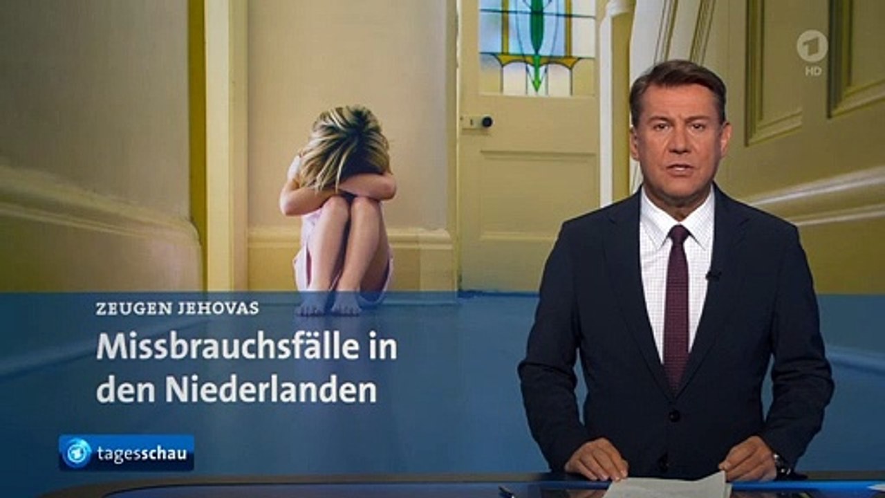 Hunderte missbrauchsfälle bei den zeugen jehovas in den niederlanden - tagesschau berichtet