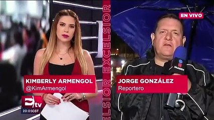 Reportan afectaciones por fuerte lluvia en CDMX