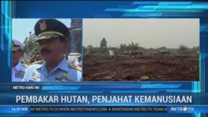 Penanganan Karhutla, TNI Kerahkan Drone dan Eskavator