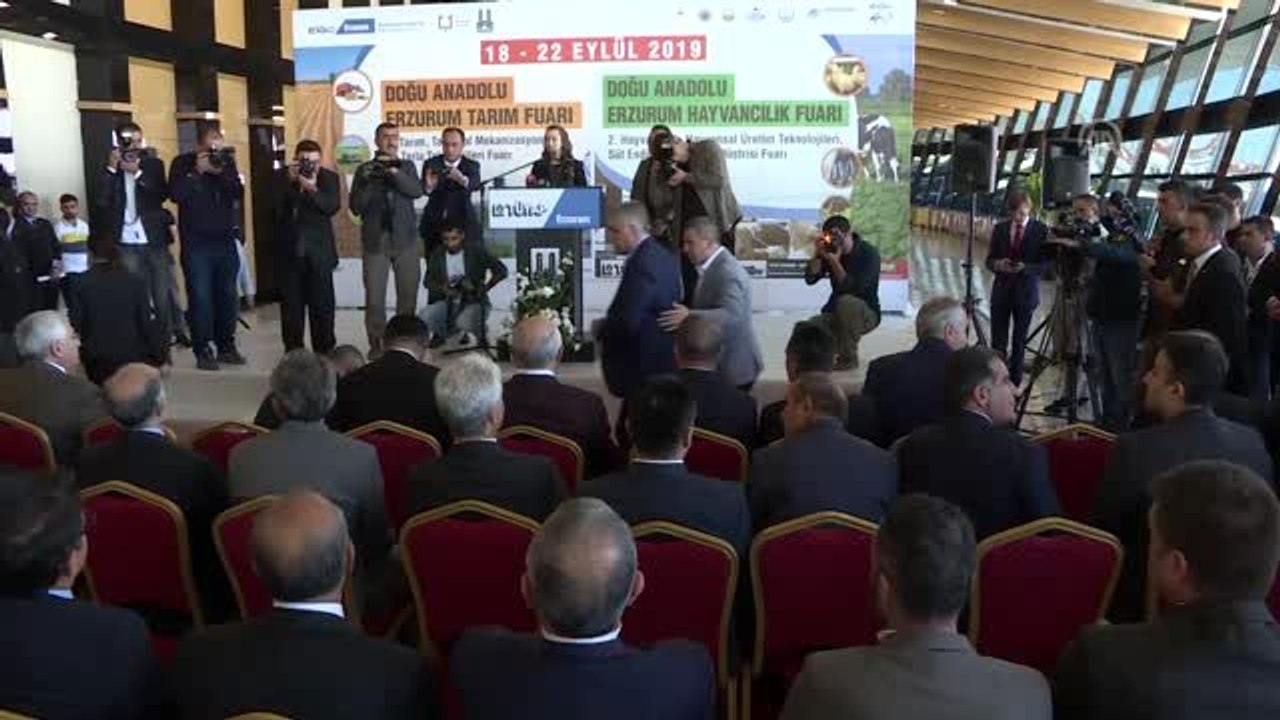 "Doğu Anadolu Erzurum 2. Tarım ve Erzurum Hayvancılık Fuarı" açıldı
