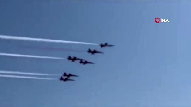 Milli Savunma Bakanlığı Türk Yıldızlarının kokpit görüntülerini paylaştı