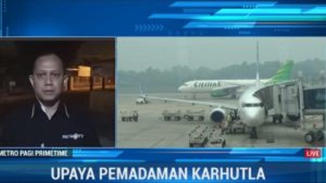 Kabut Asap Masih Terlihat di Riau