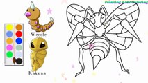 Coloration Abeille - Beedrill Pokémon | Peindre pour les jeunes enfants et dessiner pour les enfants