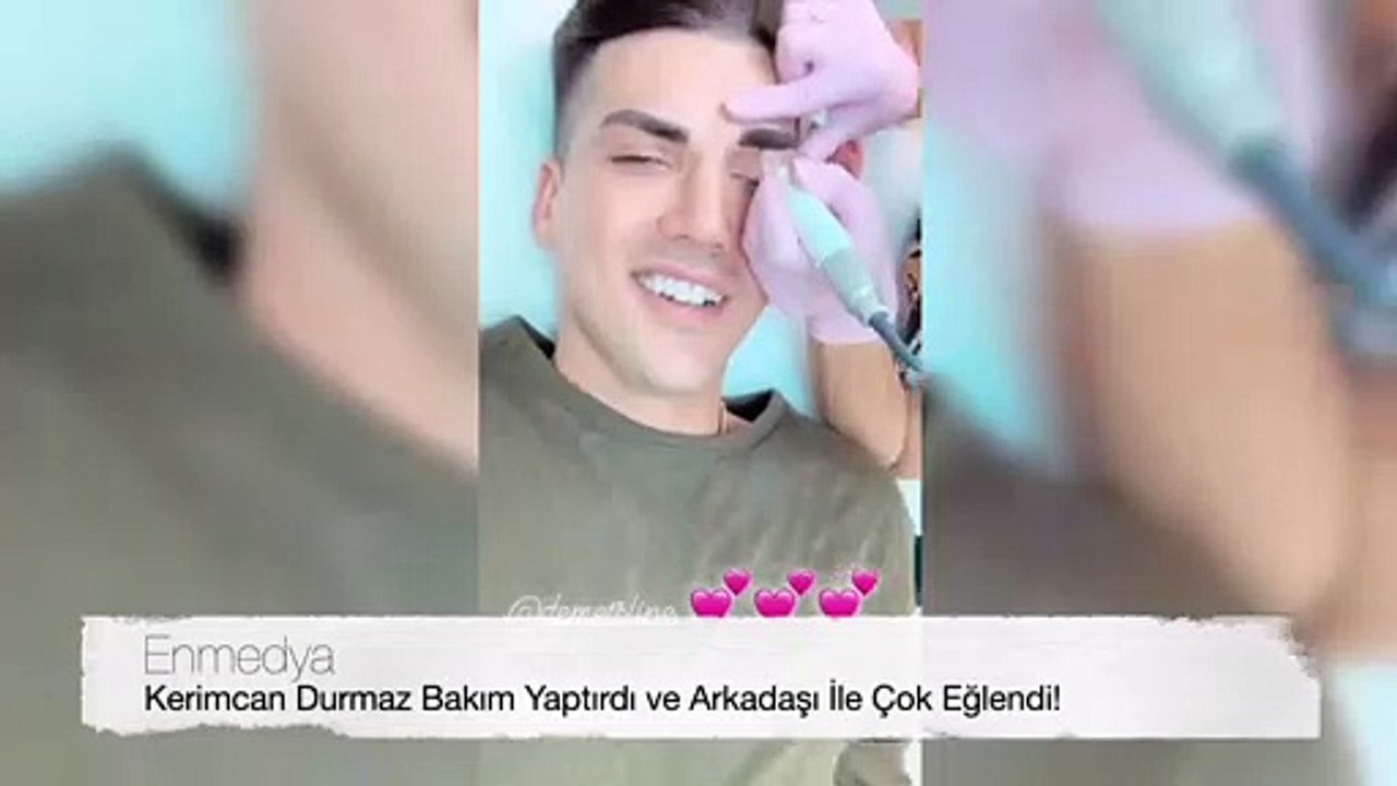 Kerimcan Durmaz Bakım Yaptırdı ve Arkadaşı İle Çok Eğlendi! | Kerimcan Durmaz'ın  İnstagram Hikayesi #Enmedya