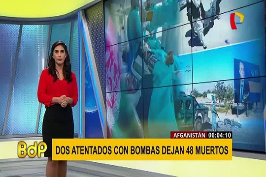 Afganistán: al menos 48 muertos deja dos atentados con bombas