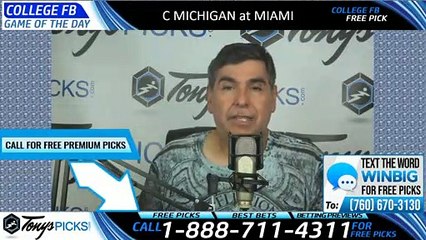 Central Michigan Miami College Football Pick 9/18/2019