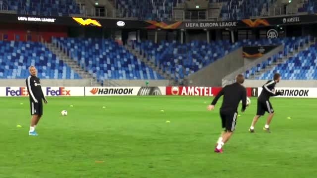 Beşiktaş, Slovan Bratislava maçı hazırlıklarını tamamladı