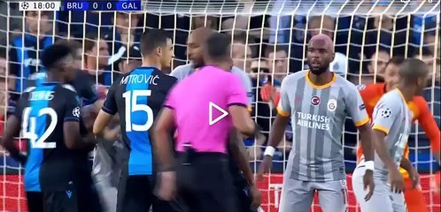 Club brugge 0 Galatasaray 0 önemli anları