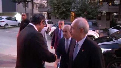 Kılıçdaroğlu'ndan taziye ziyareti