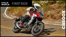 2019 Honda CB500X First Ride Review