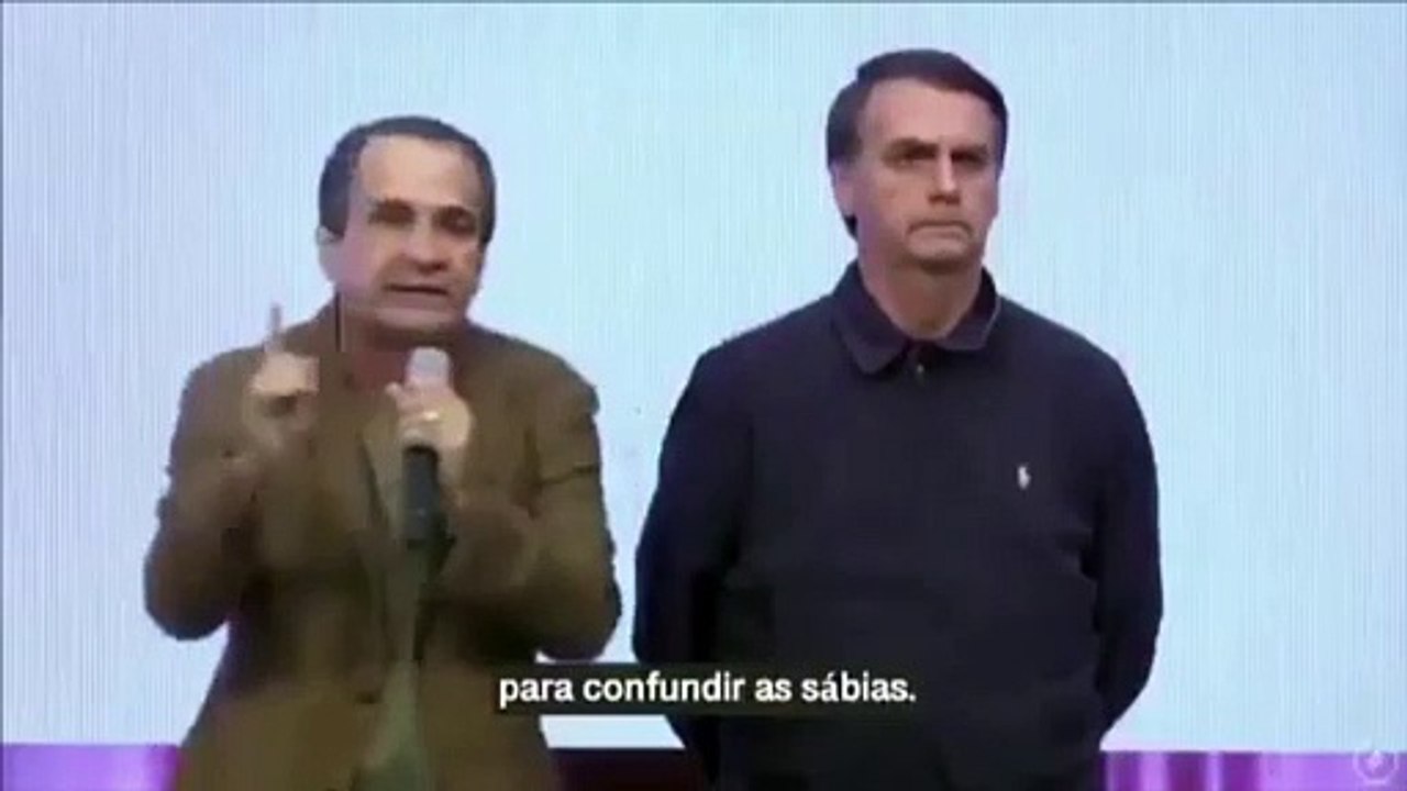 Malafaia diz que seu deus escolheu bolstonaro p...