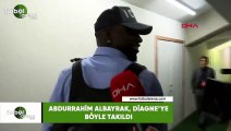 Abdurrahim Albayrak, Diagne'ye böyle takıldı