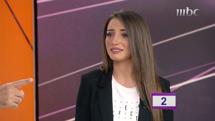 فقرة الإجابات السريعة بين صفاء سلطان وابنتها.. من تفوق؟