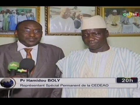 ORTM/Audience du Président du haut conseil des collectivités avec le représentant spécial permanent de la CEDEAO