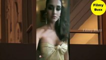 Disha Patani Gorgeous Looks in Golden Dress