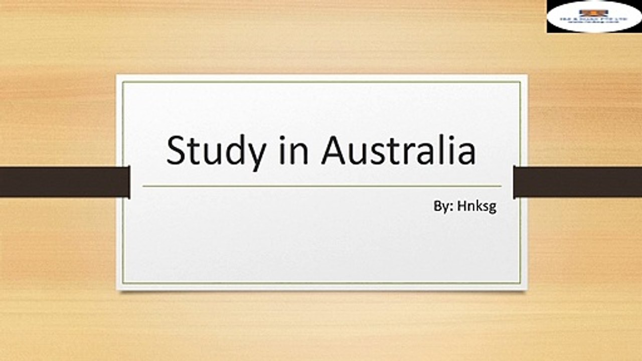 Looking for Study in Australia