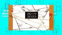 2019-2023 Five Year Planner: Elegant Marble, 60 Months Calendar, 5 Year Appointment Calendar,
