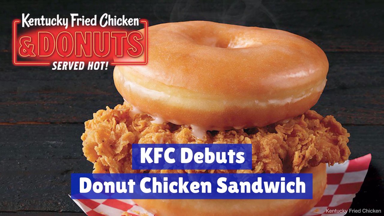 A Donut Meets Chicken At KFC