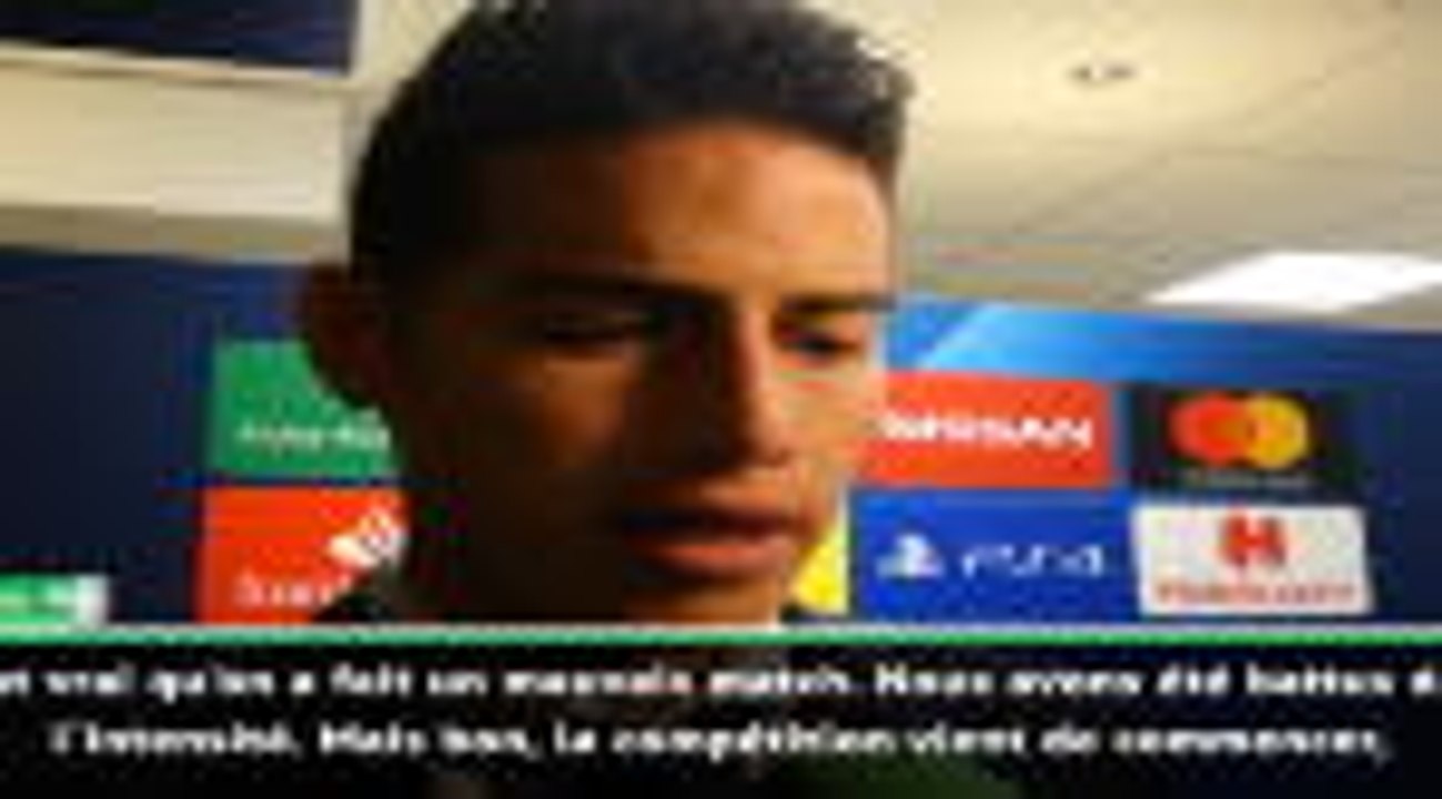 Groupe A - James : "Un mauvais match"
