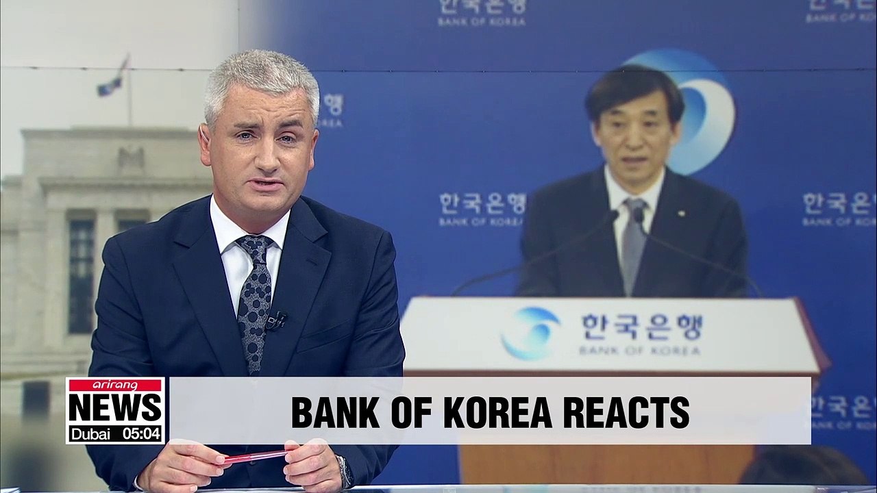Bank of Korea chief says Fed rate cut was predicted; BOK to monitor external risks