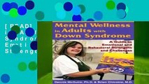 [READ] Mental Wellness in Adults with Down Syndrome: A Guide to Emotional and Behavioral Strengths