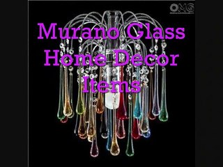 Murano Glass Home Decor Items