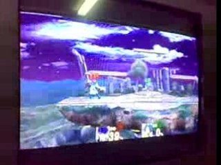 Sonic (Q) Vs Ike (Tao) avec Final Smash