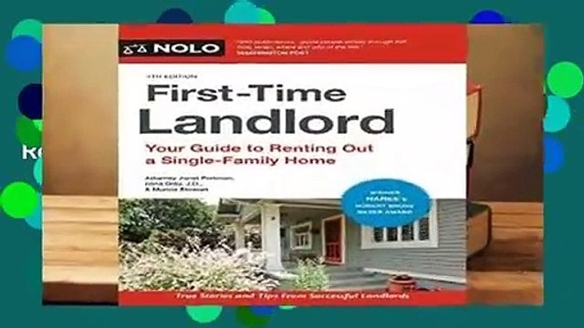 First-Time Landlord: Your Guide to Renting Out a Single-Family Home Review