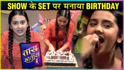Roshni Walia aka Tara Pre Birthday Celebration On The Sets Of Tara From Satara